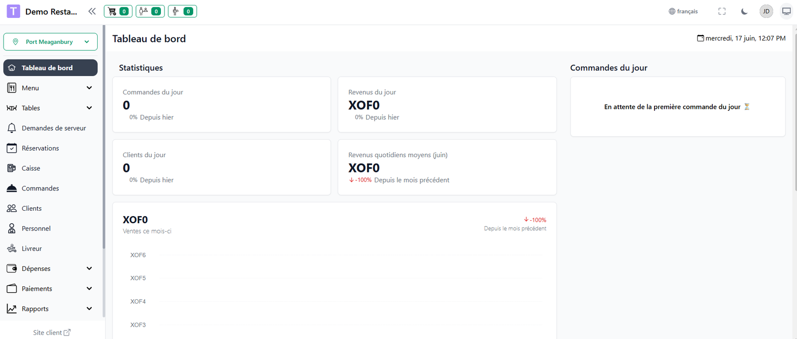 DELESOFT Gestion Resto – Logiciel Web de Gestion de Restaurants